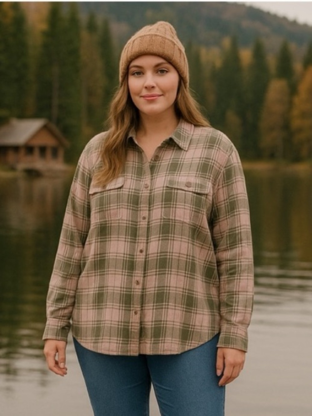 💫OLD NAVY Plaid Button Down Shirt